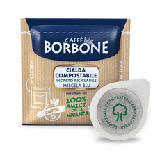 Carica l'immagine nel visualizzatore di Gallery, Goditi un'esperienza di caffè di alta qualità con le cialde Espresso Borbone ESE da 44mm. Con un contenuto di 7,2g, queste cialde ti offrono una tazza di caffè dal gusto intenso e morbido, confezionate in atmosfera protettiva per preservarne l’aroma.