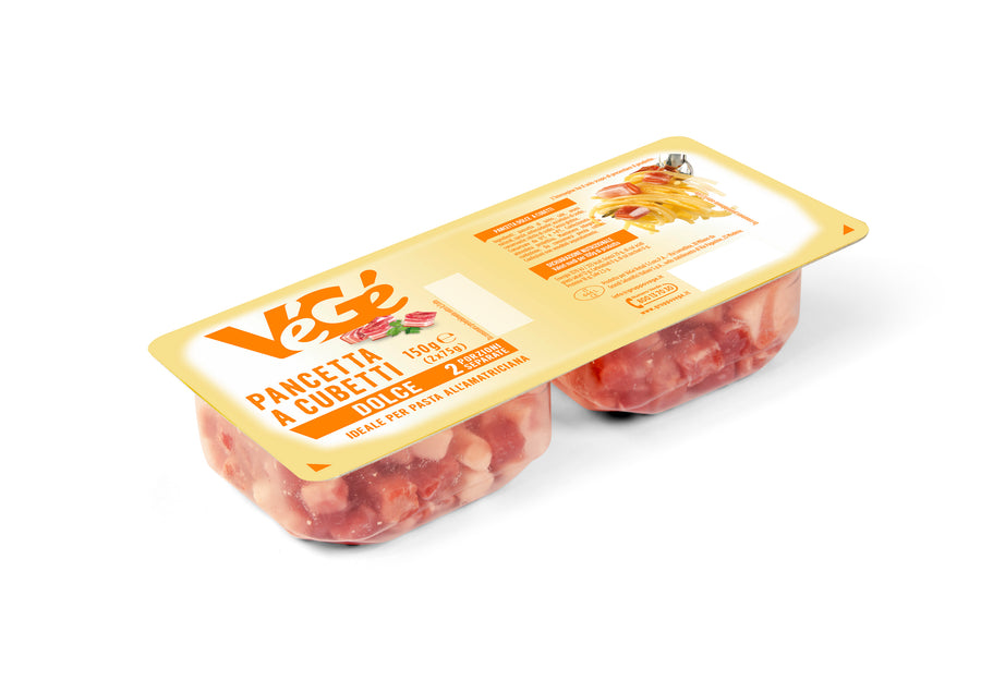 Pancetta Dolce Cub.Végé Gr75x2