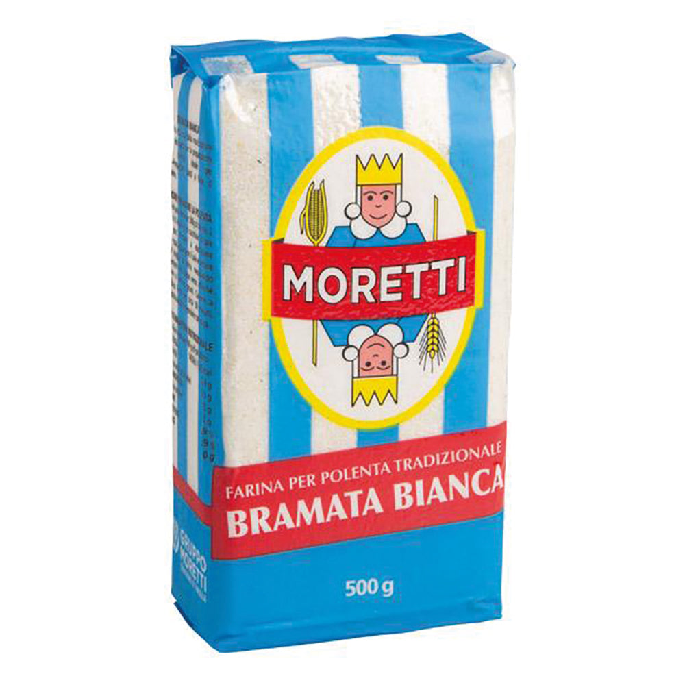 Moretti Farina Bramata Bianca sottovuoto 500g