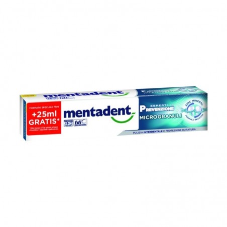 Mentadent Dent. Microgranuli 75+25ml