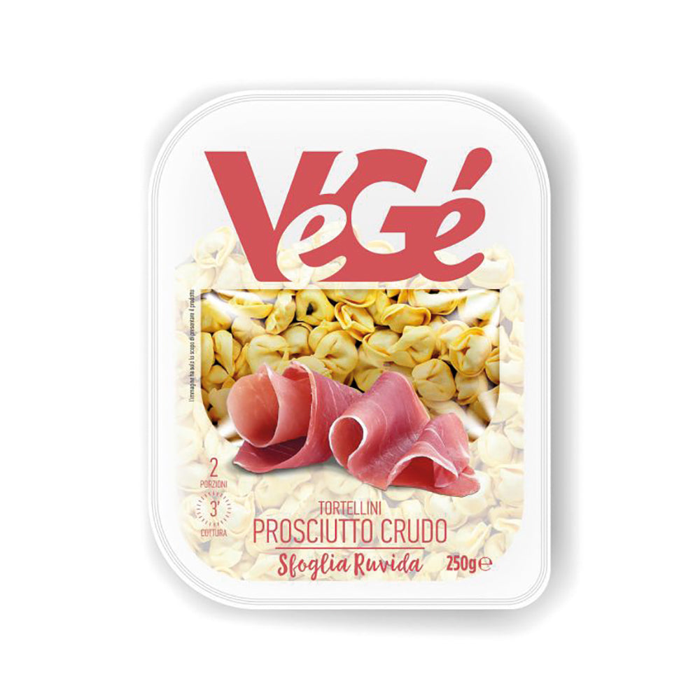 VéGé Tortellini al P. Crudo 250g