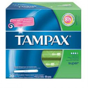 Tampax Assorb.Blu Super X20