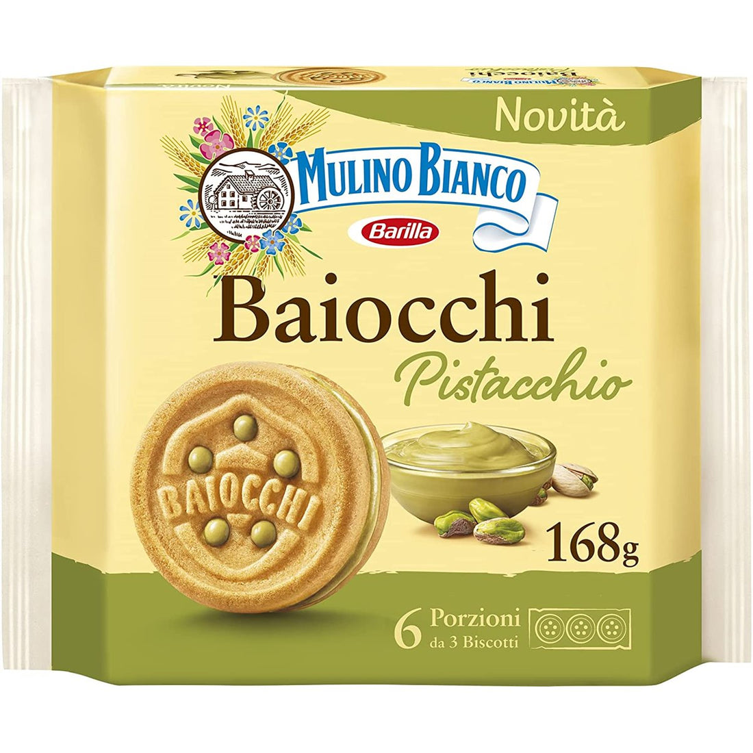 Bisc.Barilla Baiocchi Pistacchio 0.168gr