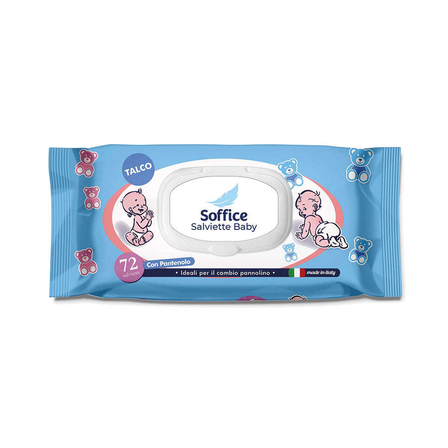 Soffice Salviette Baby Talco 72x