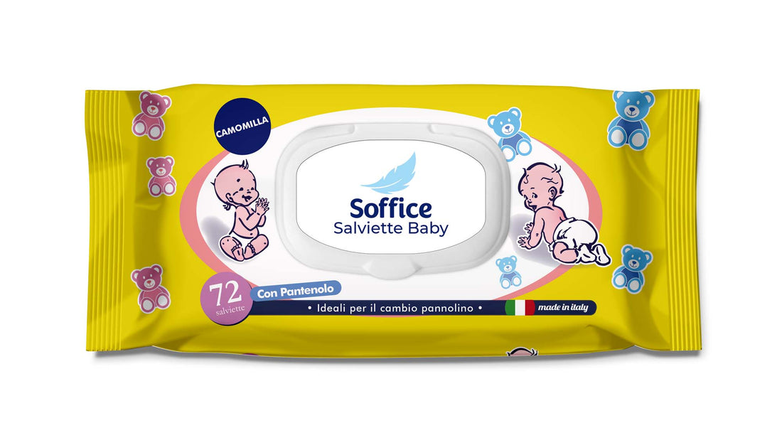 Salviette Soffice Baby Camomilla x72