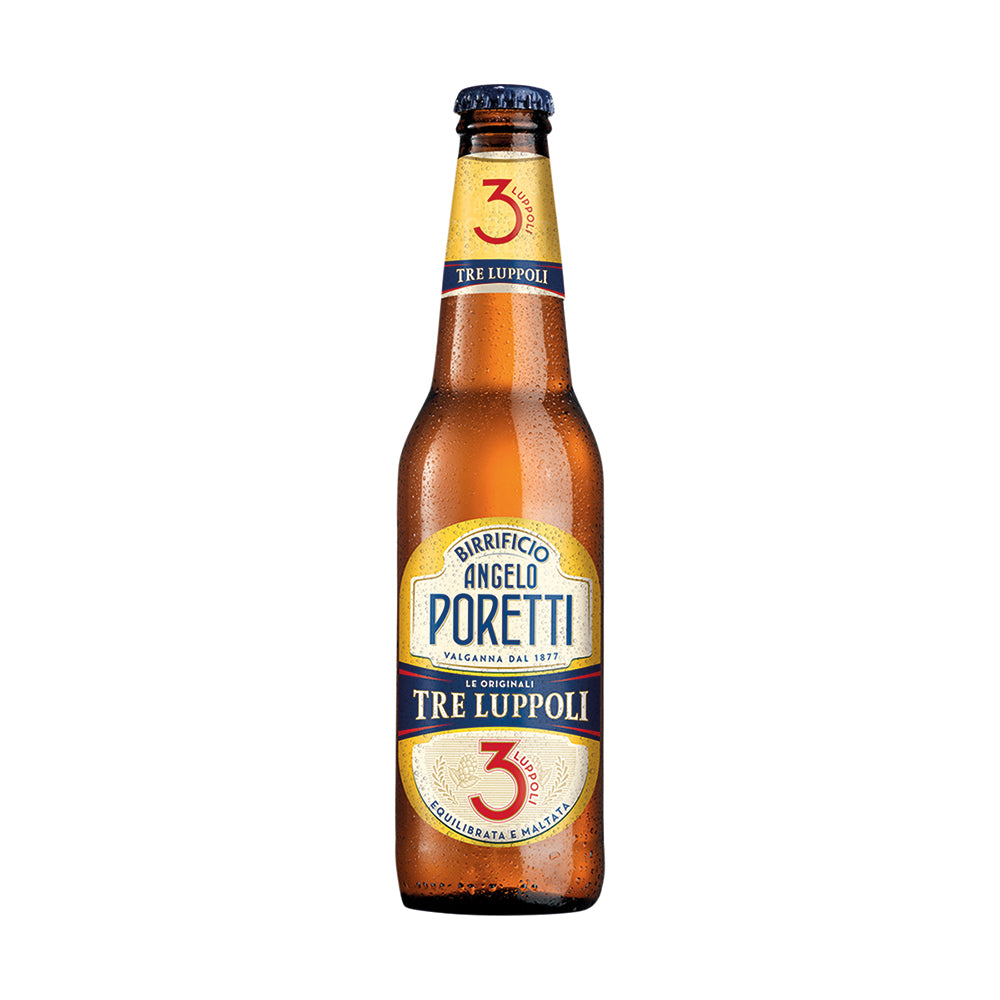Poretti Birra 3 Luppoli Bt. 66cl