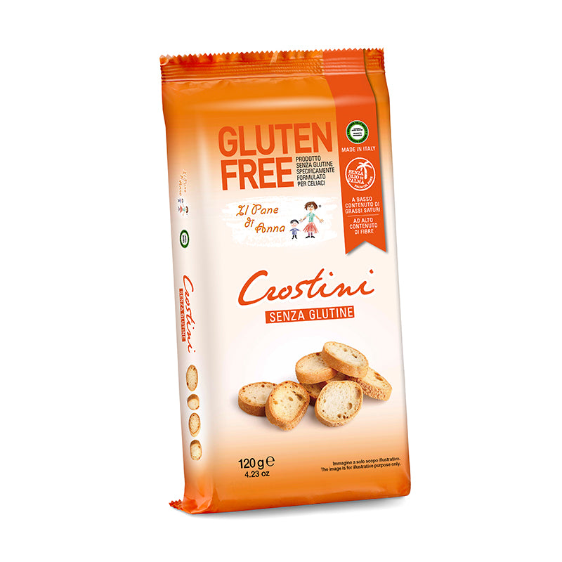 PDA crostini s/glut.s/latte 120gr