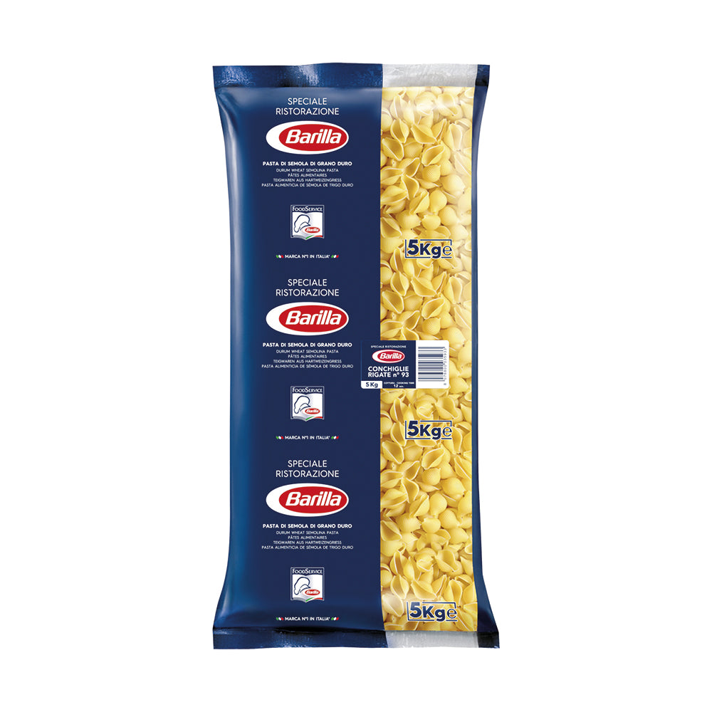 Barilla 93 Conchiglie Rigate 5kg