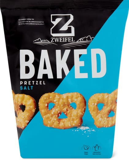 Zweifel Baked Pretzel Salt 180gr