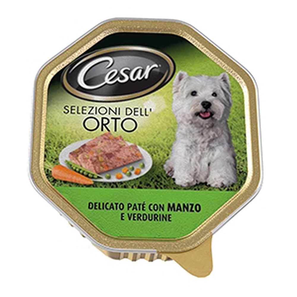 Cesar Paté Manzo/Verdure 150g