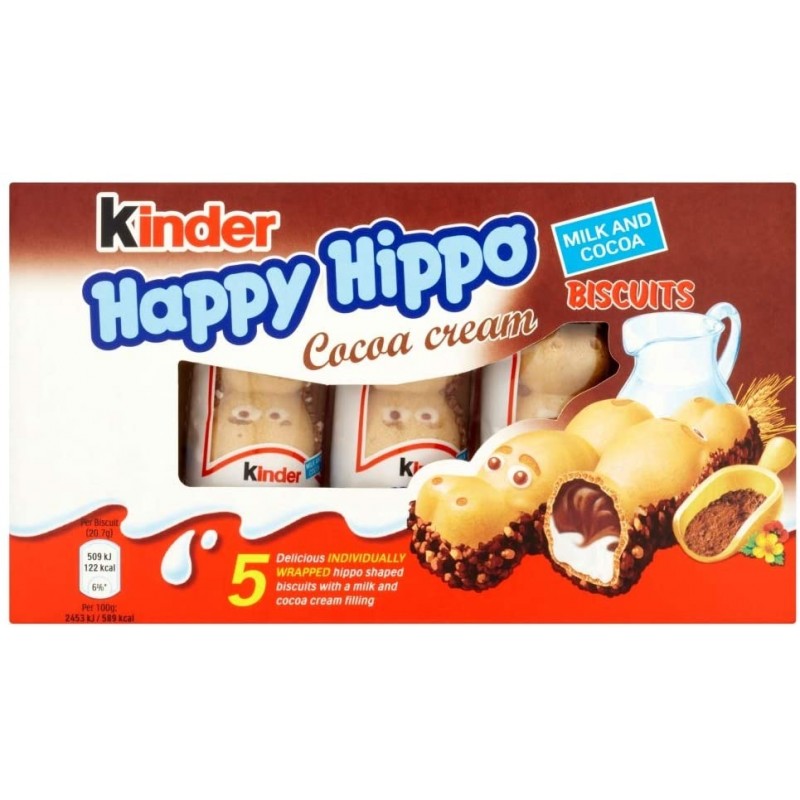 Kinder Happy Pippo Cacao T5X10 105gr