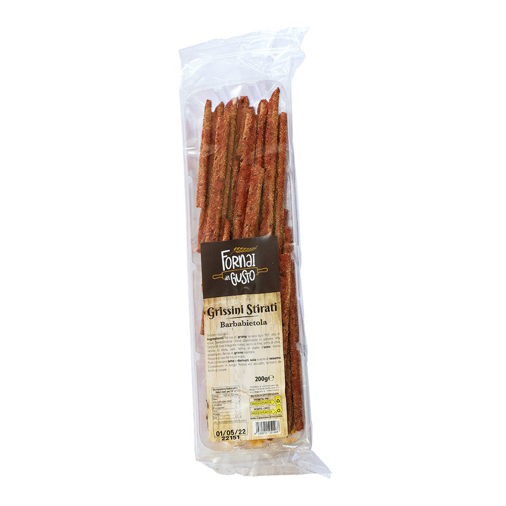 Drago Grissini Stirati alla Barbabietola 200g