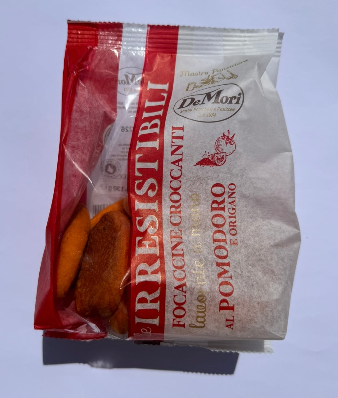 Focaccine al Pomodoro DeMori 130gr
