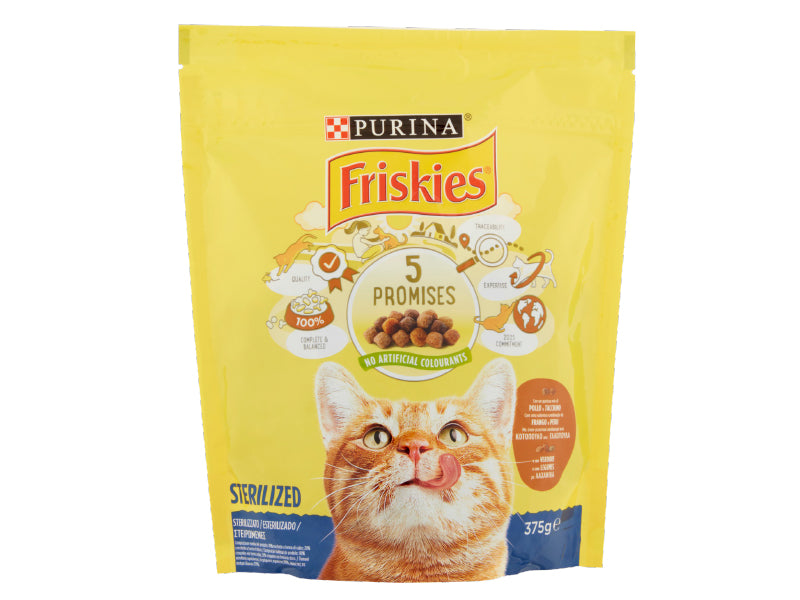 Friskies Gatto Secco Sterilizzati375gr