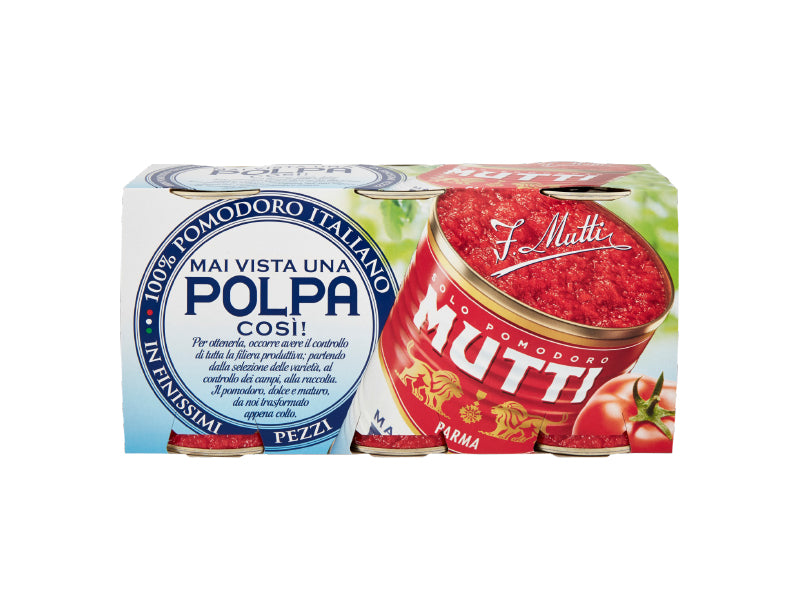 Mutti polpa di pomodoro bar.400x3