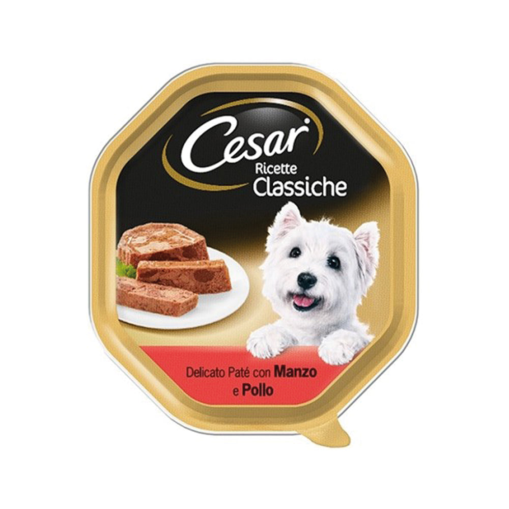 Cesar Paté Manzo/Pollo 150g
