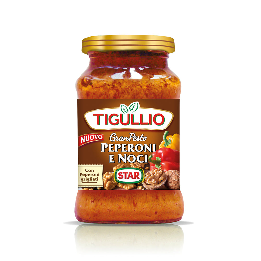 Tigullio Pesto Peperoni/Noci Vaso 190g