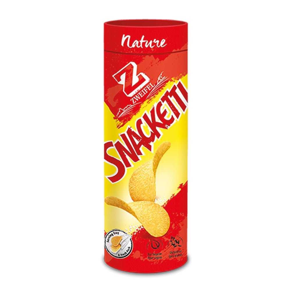 Zweifel Chips in Tubo Snacketti Nature 100g