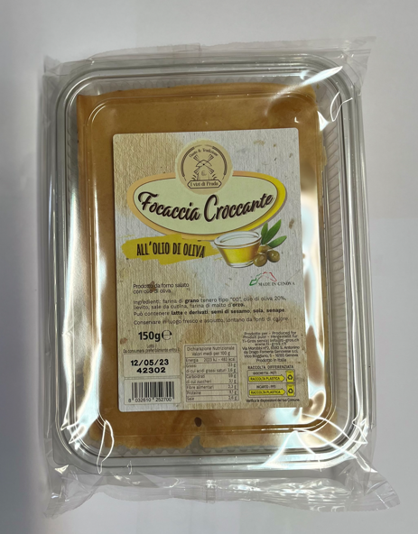 IVP Focaccia genovese Croccante150gr