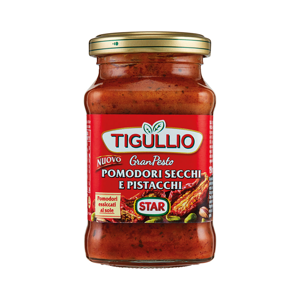 Tigullio Pesto Pomodori secchi/Pistacchio Vaso 190g