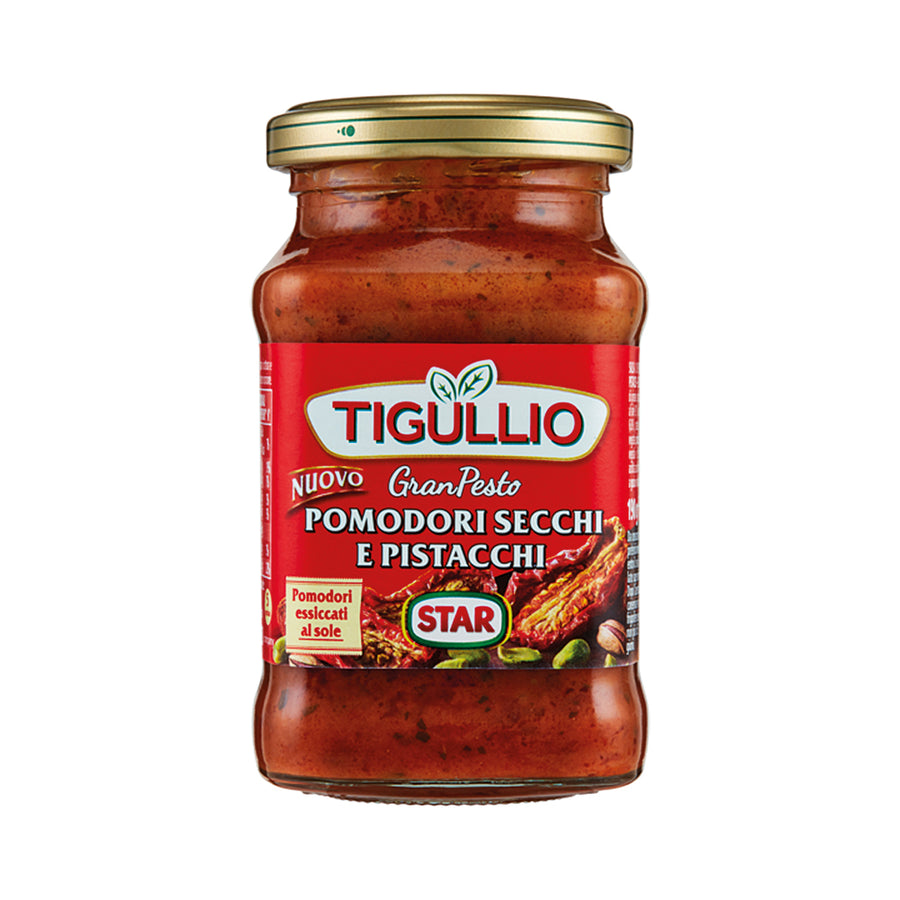 Tigullio Pesto Pomodori secchi/Pistacchio Vaso 190g