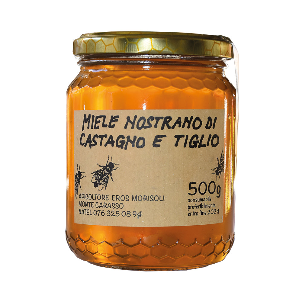 Morisoli Miele Castagno+Tiglio 500g