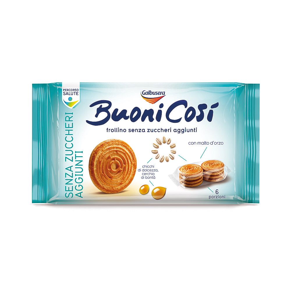 Galbusera Buoni Così Frollini senza zucchero 330g