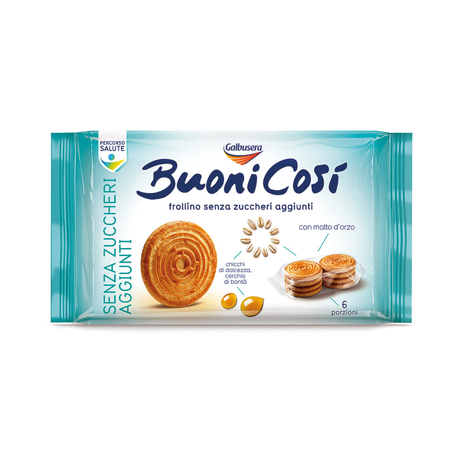 Galbusera Buoni Così Frollini senza zucchero 330g