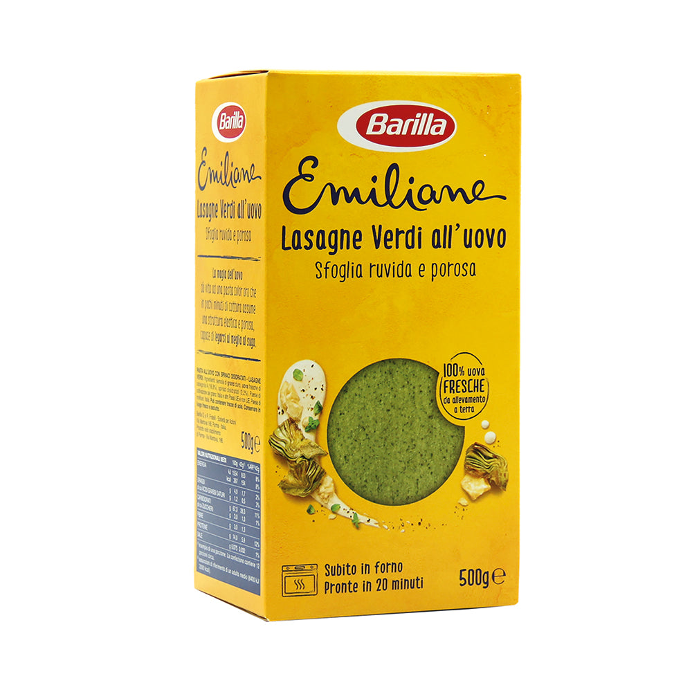 Barilla Lasagne Verdi all'uovo 500g