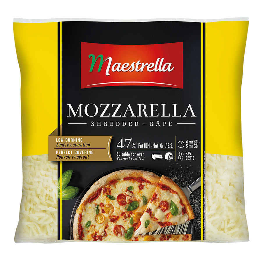 Maestrella Mozzarella Julienne 2.5 kg