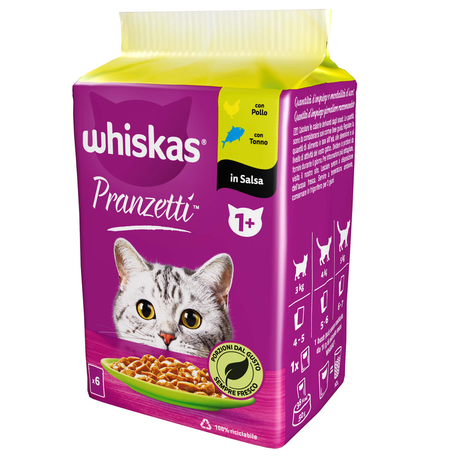 Whiskas Pranz. Mari&Monti 1+6x50