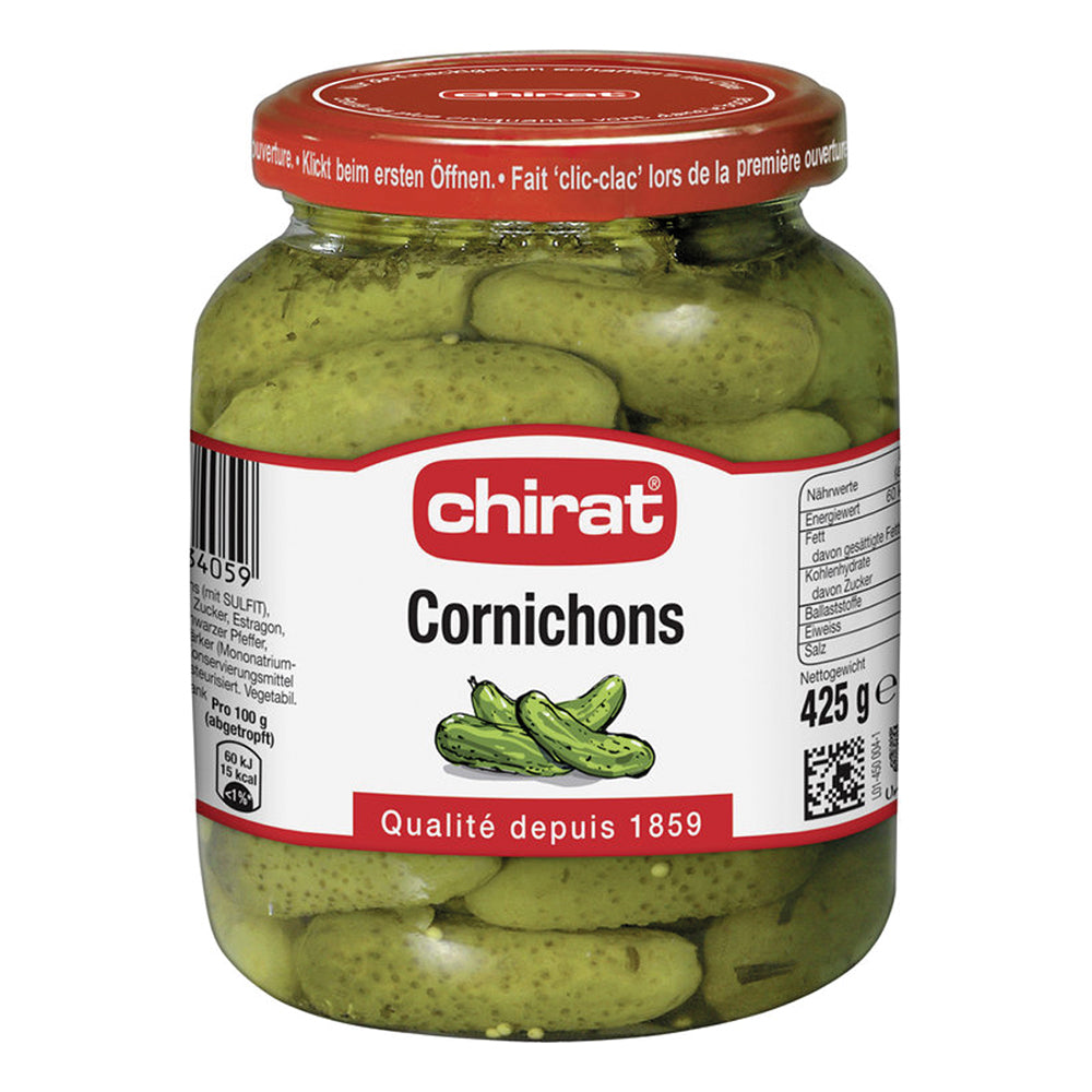 Chirat Cetriolini 425g