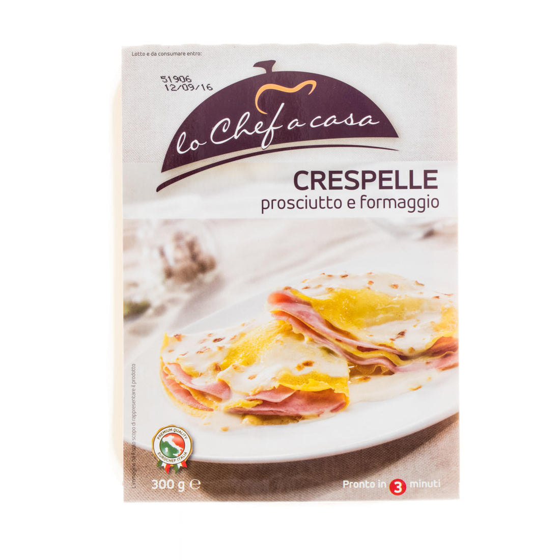 Crespelle Prosciutto e Formaggio Eurochef 300gr