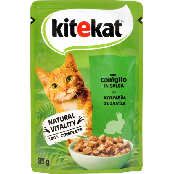 KiteKat bs coniglio in salsa 85gr