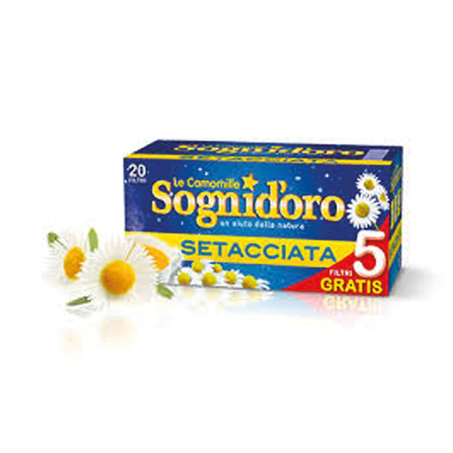 Sogni D'Oro Camomilla Setacciata 15+5 Filtri 33g