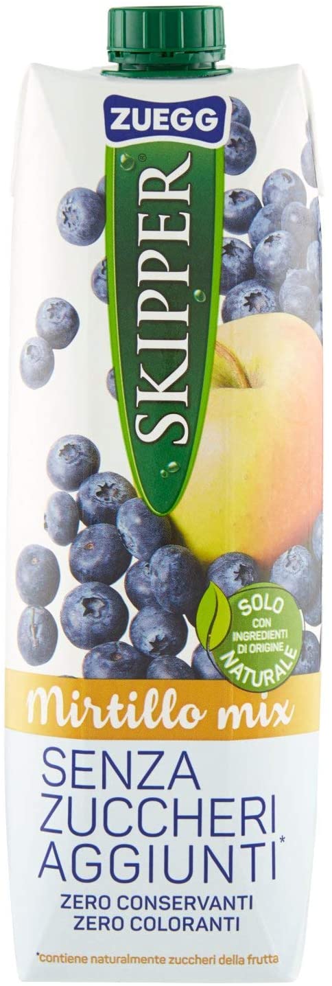 Skipper Succo S/Zucchero Mirtillo 1lt