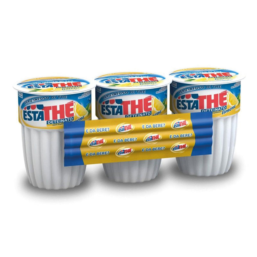 Estathé Deteinato Limone bicchiere 3x0.6l