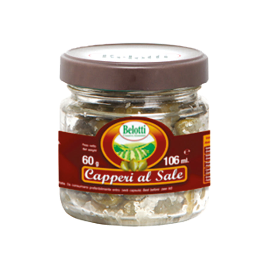 Belotti Capperi sotto Sale Vaso 60g