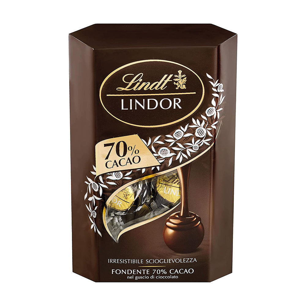 Lindor Praline Cornet Nero 70% 0.2 kg