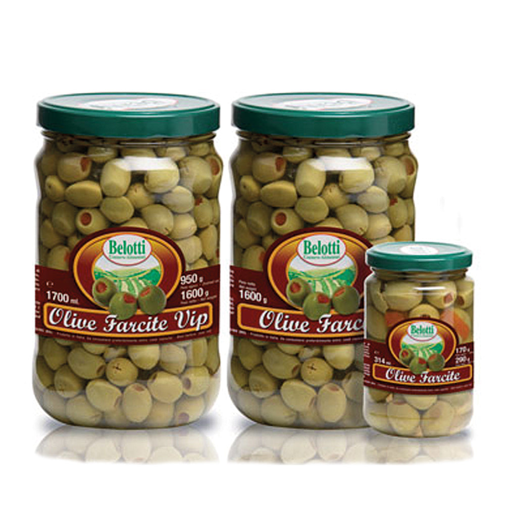 Belotti Olive Farcite O.S. Vaso 1.6kg