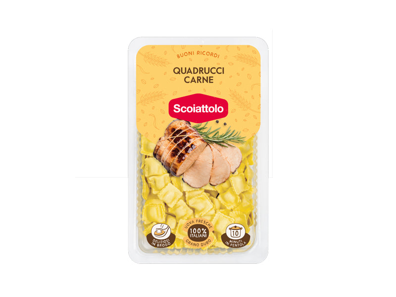 Scoiattolo Quadrucci Carne 200g