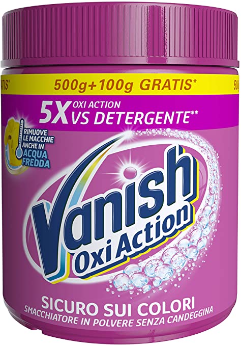 Vanish Oxi Action Polvere Rosa 500ml