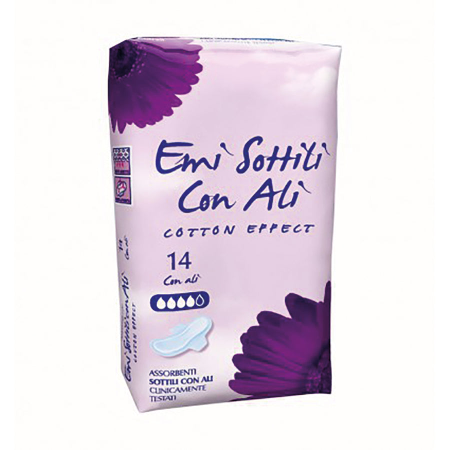 Emi Assorbenti Dry Sottile Ali 14x
