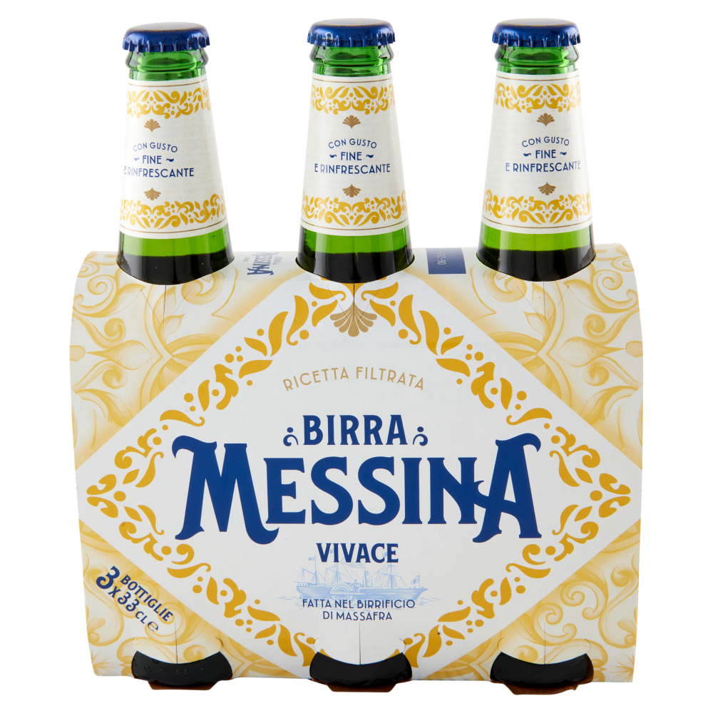 Birra Messina Vivace bt 3x0.33lt