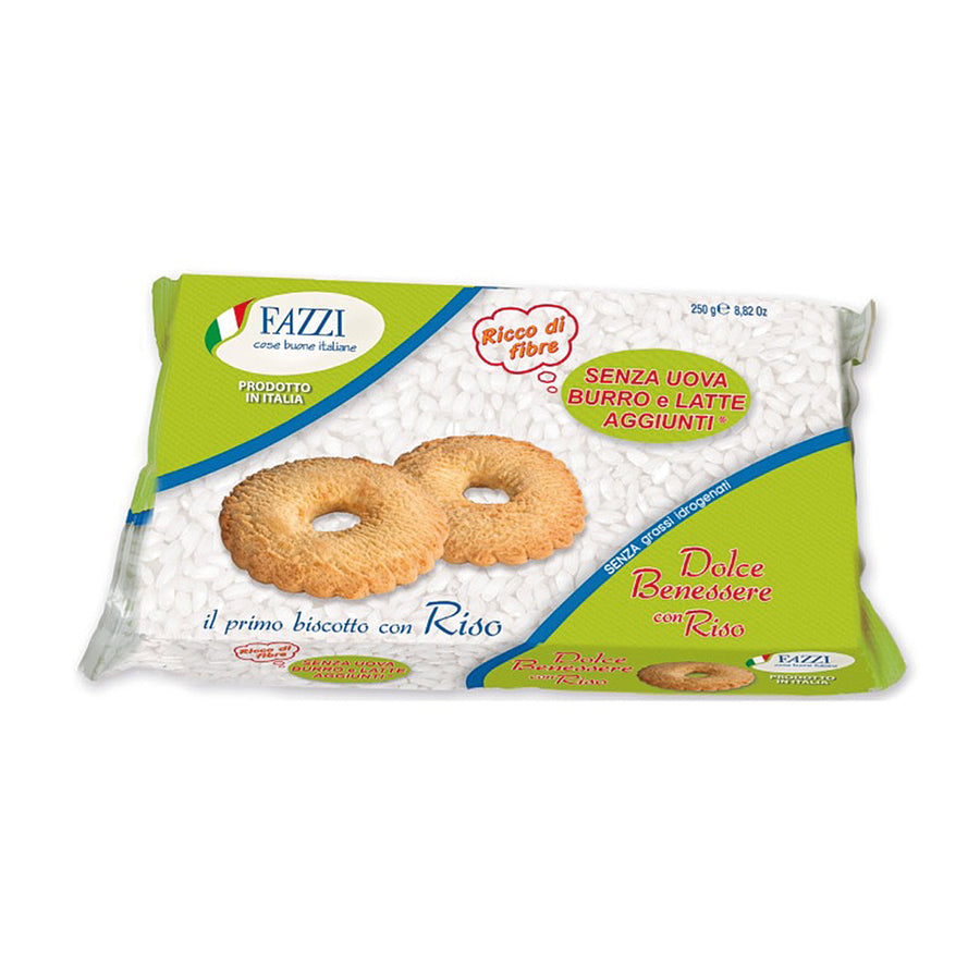 Fazzi Dolce Benessere con Riso S/Uova-Latte-Burro 250g
