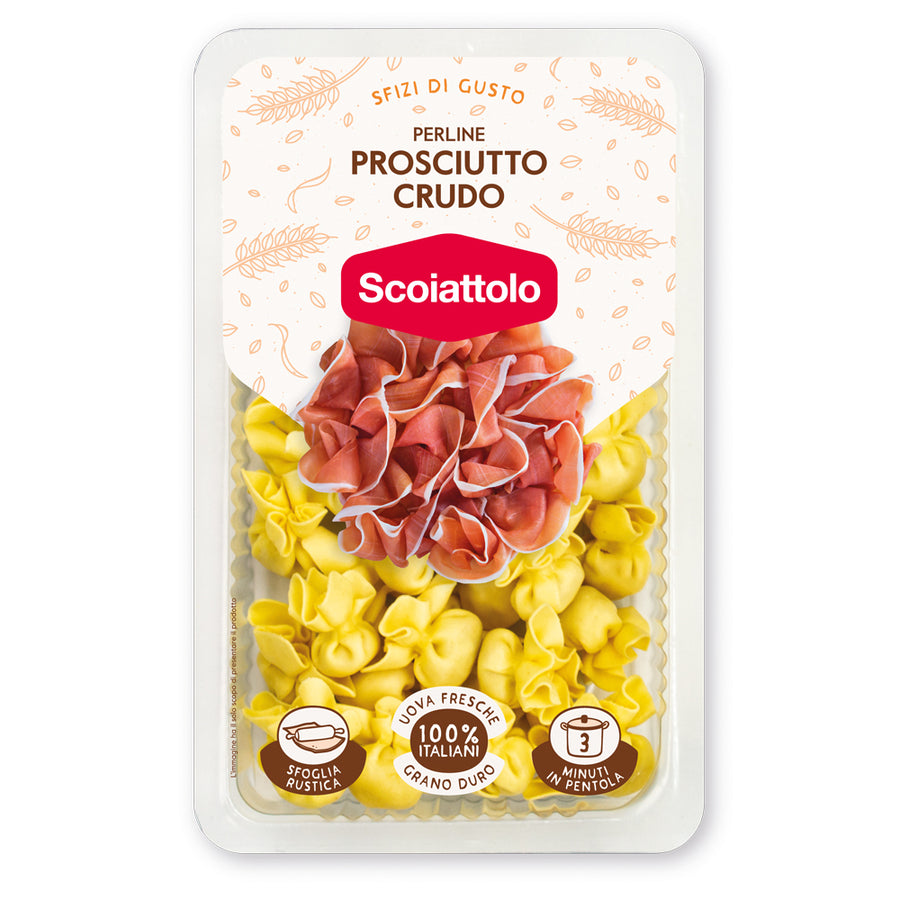Scoiattolo Perline Prosciutto Crudo 200g