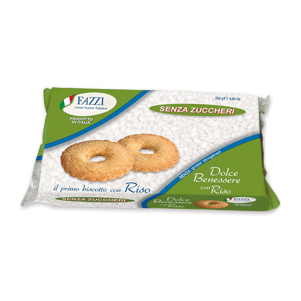 Fazzi Biscotti Dolce Benessere con Riso s/Zucchero 250g