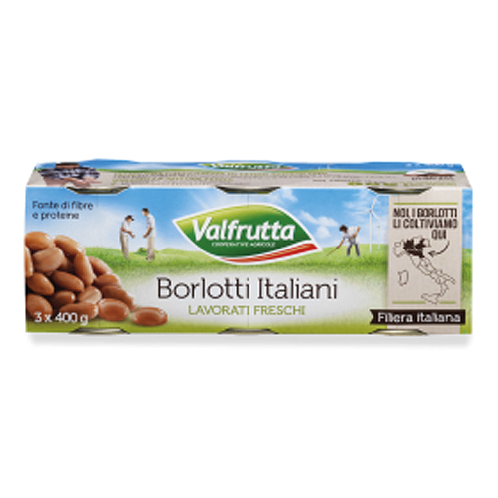 Valfrutta Borlotti 3x400g