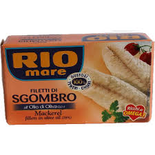 Sgombri Rio Mare Olio Oliva 125gr