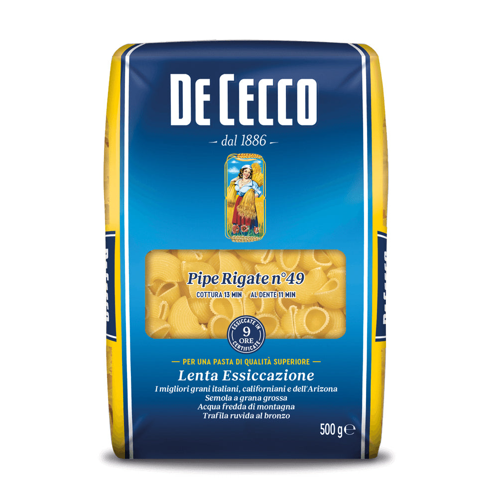 De Cecco 49 Pipe Rigate 500g